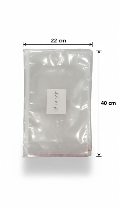 sachet opp 23 mic 22*40