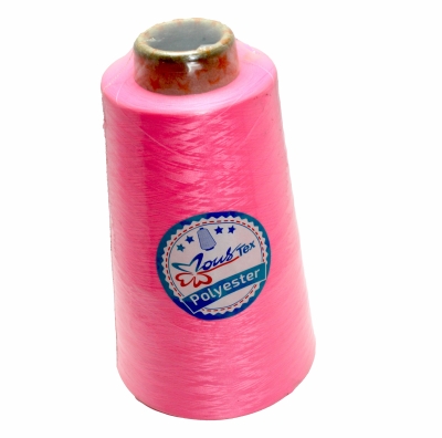 Fil polyester rose claire