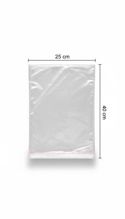 sachet opp 23 mic 25*40