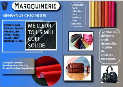 simili cuir,skai,matiere maroquinerie