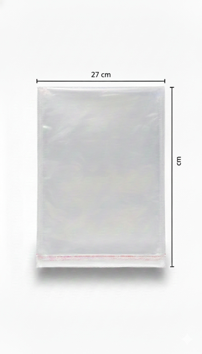 sachet opp 23 mic 27*40